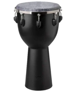 Crescendo Music REMO 12 Inch Djembe W/ Skyndeep Black Goat Stripe Head