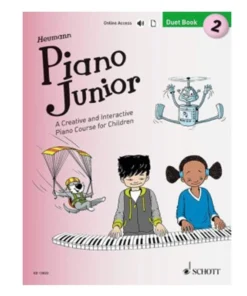 Crescendo Music Manuscript Heumann Piano Junior Duet Book