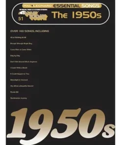 Hal Leonard Ez Play 51 Essential Songs Of The 1950s