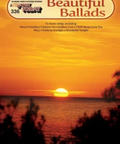 Crescendo Music Ez Play 336 Beautiful Ballads Manuscript