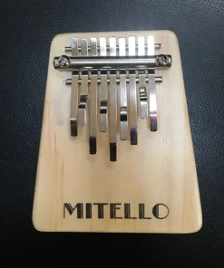 Crescendo Music Mitello Kalimba With 9 Plated Steel Keys