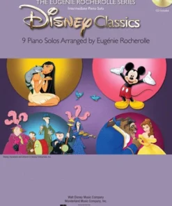 Crescendo Music Manuscript Disney Classics BK/CD
