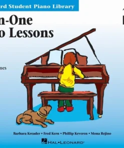 Crescendo Music Manuscript Hal Leonard All-in-One Piano Lessons Book/CD Pack
