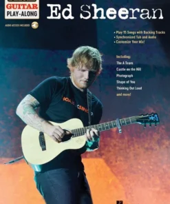 Crescendo Music Ed Sheeran Deluxe Guitar Play-Along Volume 9 Manuscript