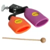 Crescendo Music Mano Gig Block Samba Bell