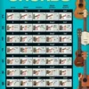 Hal Leonard Manuscript Ukulele Chords Poster