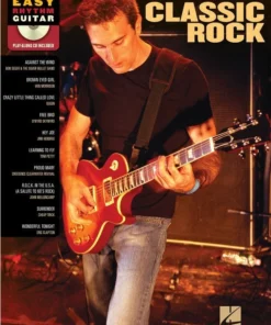 Hal Leonard Manuscript Classic Rock Easy Rhythm Guitar Vol 2