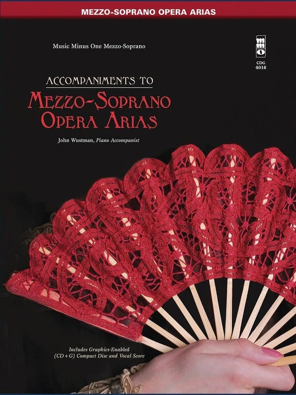 Crescendo Music Famous Mezzo-Soprano Arias Sing-Along Book/CD Pack Manuscript 3 Crescendo Music Famous Mezzo-Soprano Arias Sing-Along Book/CD Pack Manuscript