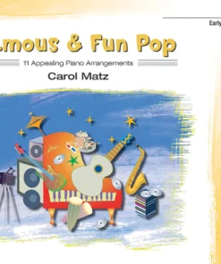 Crescendo Music Manuscript Famous And Fun Pop Book By Carol Matz