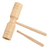 Crescendo Music Two Tone Wood Block Percussion