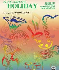 Crescendo Music Manuscript Flex-Ability: Holiday Trumpet / Baritone T.C. Book