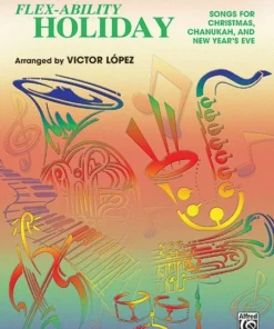 Crescendo Music Manuscript Flex-Ability: Holiday Flute