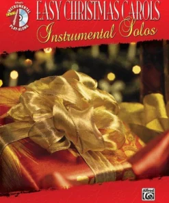 Crescendo Music Easy Christmas Carols Instrumental Solos Clarinet BK / CD