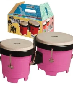 Crescendo Music Mini Bongos Mano Percussion Plastic