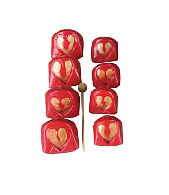 Crescendo Music Mano 8 Piece Temple Woodblock Percussion 3 Crescendo Music Mano 8 Piece Temple Woodblock Percussion