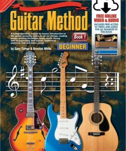 Progressive Books Progressive Guitar Method Book W/ Online Media Manuscript