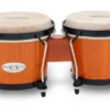 Crescendo Music Percussion Toca 6 & 6-3/4" Synergy Series Wooden Bongos In Amber 1 Crescendo Music Percussion Toca 6 & 6-3/4" Synergy Series Wooden Bongos In Amber