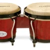 Crescendo Music Toca 6 & 6-3/4" Synergy Series Wooden Bongos In Rio Red 1 Crescendo Music Toca 6 & 6-3/4" Synergy Series Wooden Bongos In Rio Red