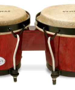 Crescendo Music Toca 6 & 6-3/4" Synergy Series Wooden Bongos In Rio Red
