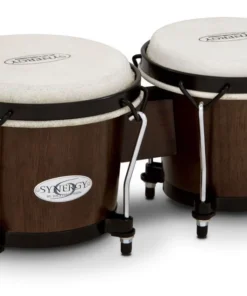 Crescendo Music Toca 6 & 6-3/4" Synergy Series Wooden Bongos In Trans Black