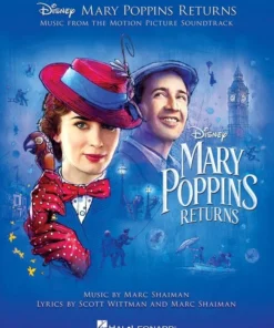 Crescendo Music Manuscript Mary Poppins Returns PVG