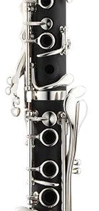 Crescendo Music Woodwind Jupiter JCL700SA Bb Student Clarinet 700 Series (Silver Plated Keys) W/ Stackable Case