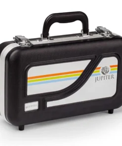 Crescendo Music Woodwind Jupiter JCL700SA Bb Student Clarinet 700 Series (Silver Plated Keys) W/ Stackable Case