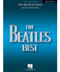 Crescendo Music Beatles Best Over 120 Songs PVG Manuscript