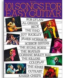 Crescendo Music 101 Songs For Easy Guitar Book 6 Manuscript
