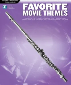 Hal Leonard Manuscript Favorite Movie Themes For Flute W Audio Access