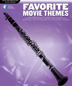 Hal Leonard Manuscript Favorite Movie Themes For Clarinet W Audio Access