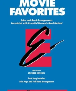 Crescendo Music Movie Favorites - Concert Band Conductor BK/CD