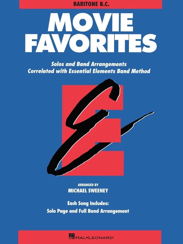 Crescendo Music Manuscript Movie Favorites - Baritone B.C. 3 Crescendo Music Manuscript Movie Favorites - Baritone B.C.