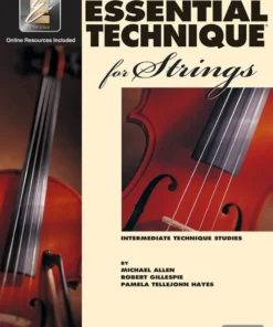 Hal Leonard Essential Technique For Strings Violin Book 3 Manuscript