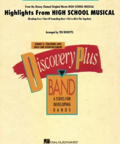 Crescendo Music Highlights High School Musical DISCPL2 Discovery Plus Band Series 2