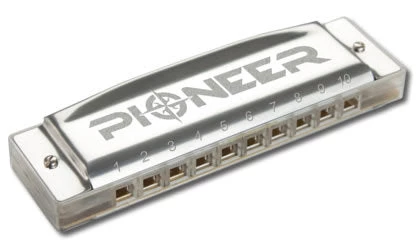 Folk & Native Hohner Pioneer Harps Counter Display Box Of 10 In The Key Of C 4 Folk & Native Hohner Pioneer Harps Counter Display Box Of 10 In The Key Of C