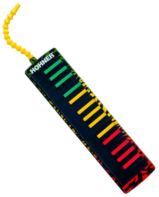 Folk & Native Hohner Airboard Melodica 32 Keys Rasta Design 3 Folk & Native Hohner Airboard Melodica 32 Keys Rasta Design
