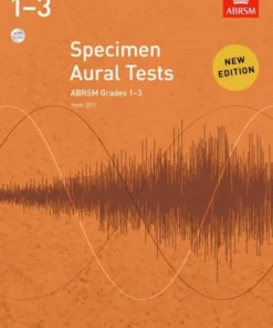 Crescendo Music Specimen Aural Tests With CD Manuscript
