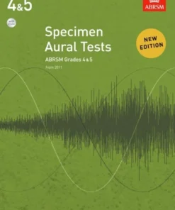 Crescendo Music Specimen Aural Tests With CD Manuscript