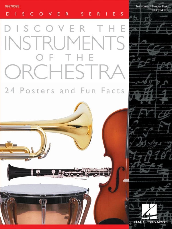Hal Leonard Discover The Instruments Of The Orchestra (24 Posters) Manuscript 3 Hal Leonard Discover The Instruments Of The Orchestra (24 Posters) Manuscript