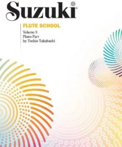 Crescendo Music Suzuki Flute School Method Piano Part Manuscript