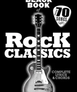 Crescendo Music Manuscript The Little Black Book Of Rock Classics