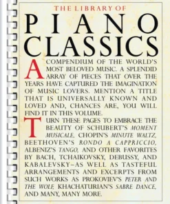 Crescendo Music Manuscript The Library Of Piano Classics - Piano Solo