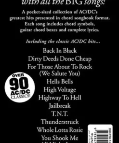 Crescendo Music Western Australia The Little Black Book Of AC/DC