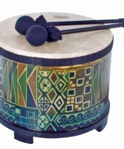 Crescendo Music REMO Floor Tom 10 Inch Island Pattern Percussion