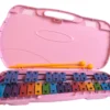Crescendo Music Glockenspiel 27 Note Angel (Coloured Bars With Pink Case) Percussion
