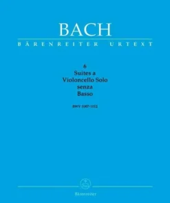 Hal Leonard 6 Suites For Violoncello Solo