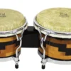Percussion A Tempo 7 & 8-1/2" Artesano Bongos In Escalando Pattern