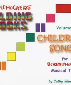 Percussion Boomwhackers "Building Blocks Childrens Songs" Book Only