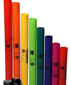 Boomwhackers 8-Note Diatonic C-Major Scale Set With Octaver Caps Percussion